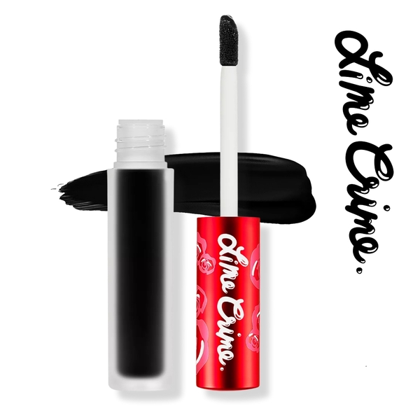 Lime Crime - Matte Velvetine Lipstick - Black Velvet - Discontinued - Picture 3 of 6